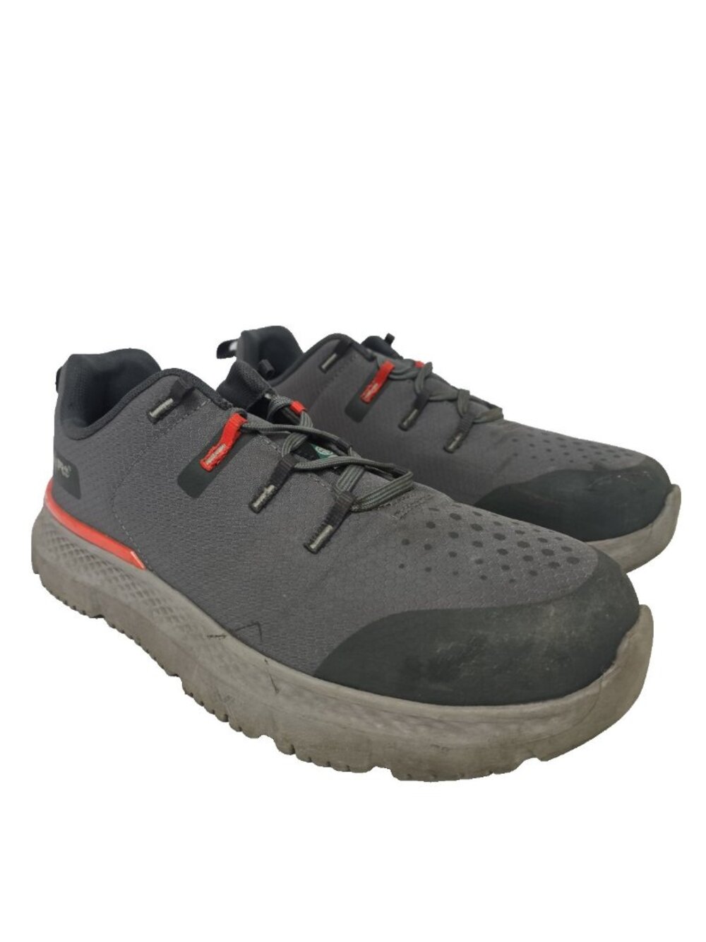 Timberland PRO Men's Low-Cut Intercept Steel Toe Work Shoes Gray Size 10W